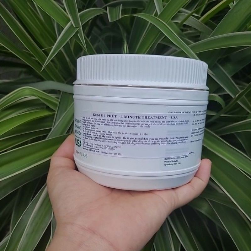 Kem ủ 1 phút One Minute Treatment Alphatra Mỹ 500ml