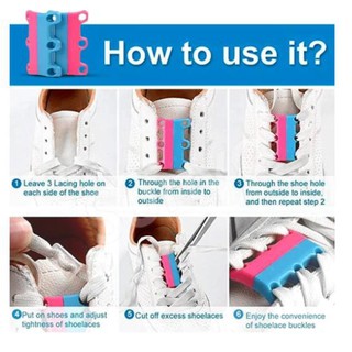 PHỤ KIỆN CỘT DÂY GIÀY TỪ TÍNH SHOELACES 