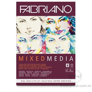 Sổ vẽ Sketchbook Fabriano Mixed Media