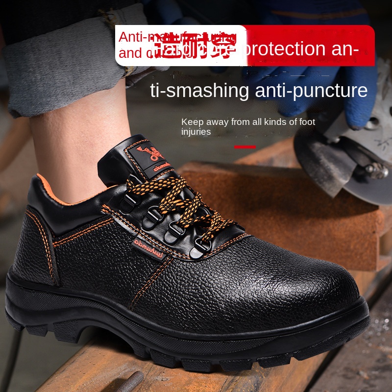 Giày Bảo Hộ Lao Động Chống Trượt Chống Mòn Không Thấm Nước An Toàn