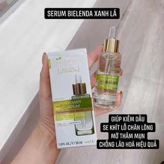Serum huyết thanh tươi Blielenda xanh lá cho da dầu, mụn
