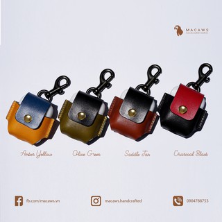 Bao da airpods, Handmade Da bò Ý