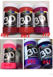 Màu Acrylic 3D 300ml