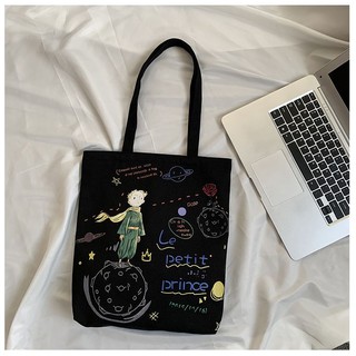 Túi tote vải đeo chéo canvas bag giá rẻ đẹp đi học THB
