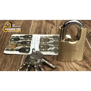 Khóa chống cắt 10 chìa vi tính, ổ khóa chống cắt bằng đồng FIRM