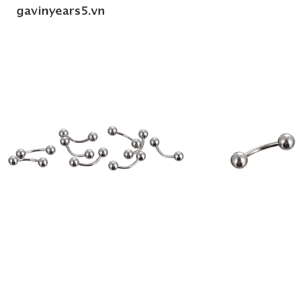 Khuyên Xỏ Mũi / Chân Mày / Môi Bằng Thép Không Gỉ