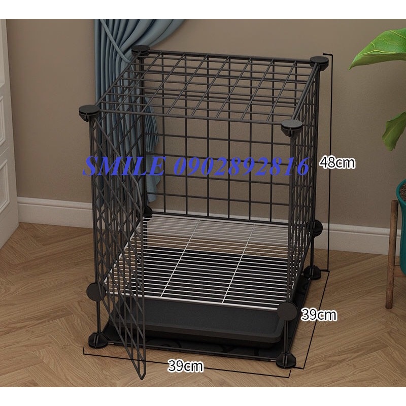 [TẶNG KHAY VỆ SINH] COMBO CHUỒNG, LỒNG LƯỚI THÉP DÀNH CHO CHÓ MÈO THÚ CƯNG ĐA NĂNG