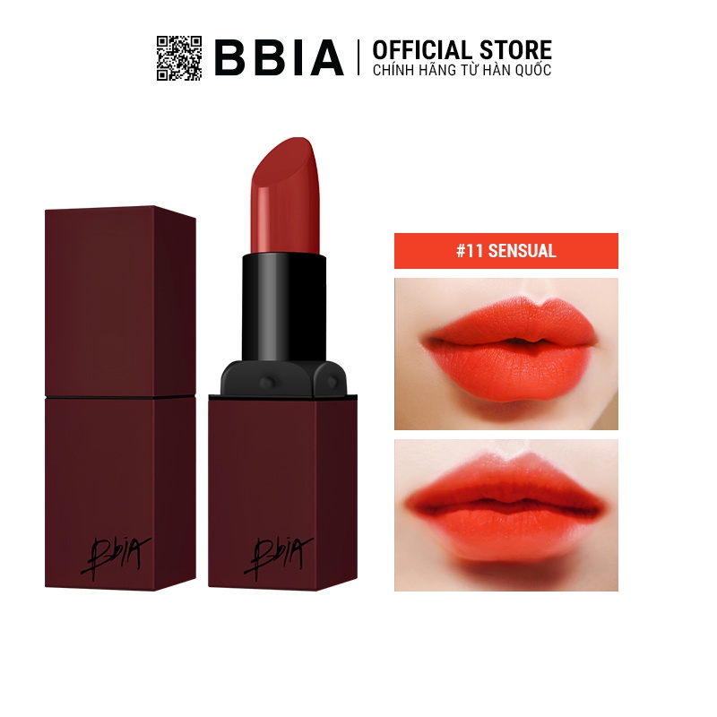 Son Thỏi Lì Bbia Last Lipstick Version 3  3.5g Bbia Offical Store
