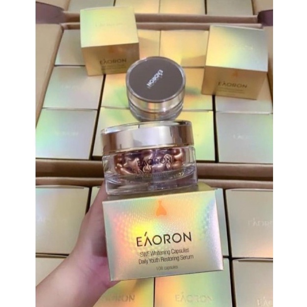 Serum dưỡng trắng da Eaoron SWF Whitening Capsules Serum 108 viên