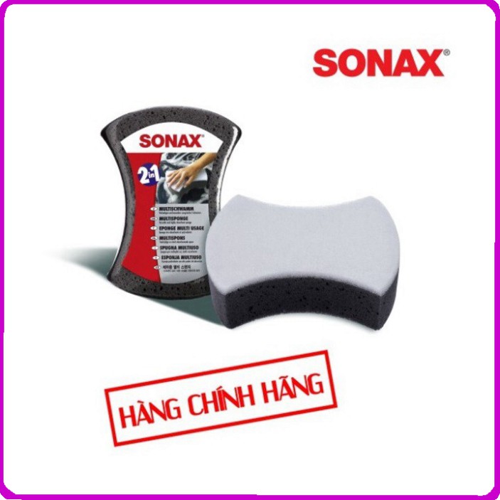 Xốp bọt biển rửa xe ô tô thương hiệu Đức Sonax MultiSponge 428000 - HÀNG CHÍNH HÃNG