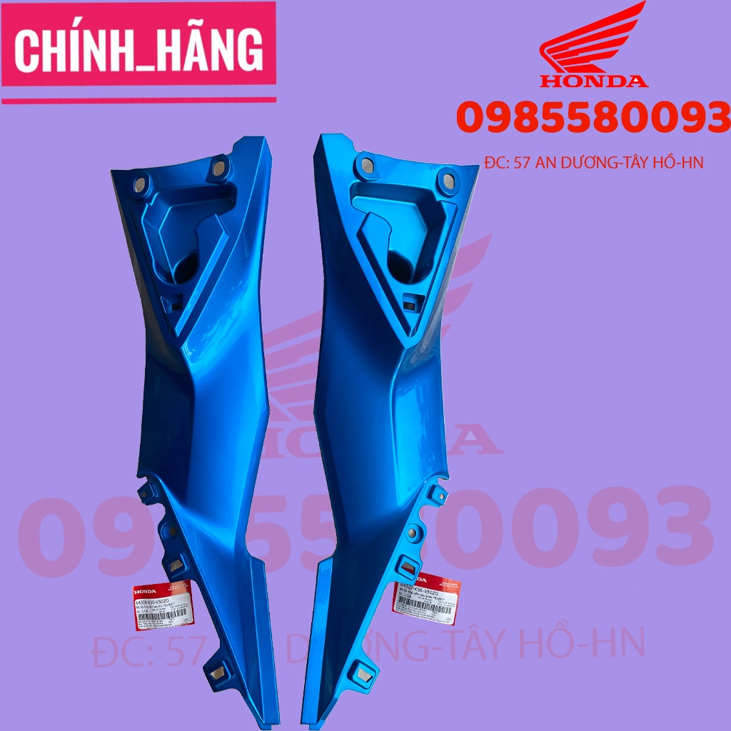 DÀN ÁO, BỘ NHỰA, VỎ XE WINNER X MÀU XANH ĐEN 2019 CHÍNH HÃNG HONDA