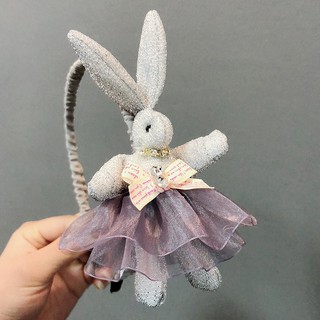 Xước/Bờm Tóc Hình Thỏ Con Đáng Yêu Cho Bé Gái