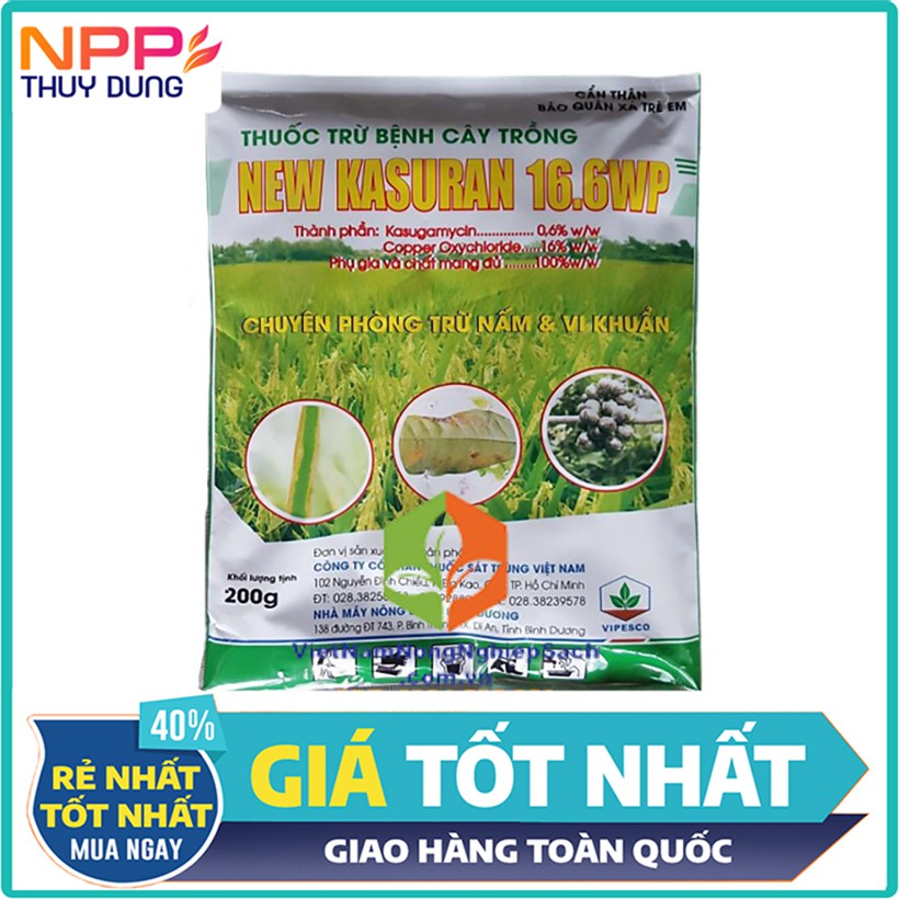 Thuốc trừ bệnh NEW KASURAN 16.6WP GÓI 200GR