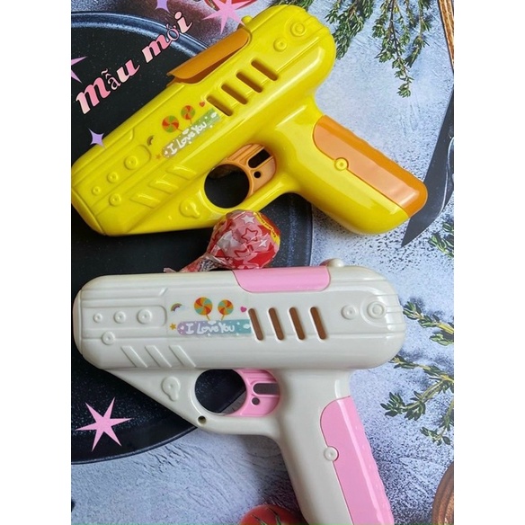 Một cây súng bắn kẹo Candy Gun cho bé hot trend TikTok | Ăn vặt ngon rẻ TaNo