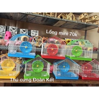 Lồng Hamster Mini không bình nước