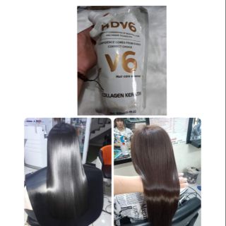 PHỤC HỒI KERATIN COLAGEN HDV6. 
Giúp phục hồi hư tổn đối với những mái tóc trẻ ngọn, khô cứng thiếu sức sống.