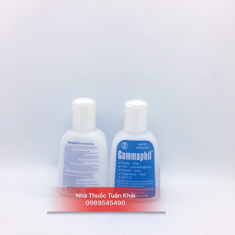 Sữa rửa mặt Gammaphil Cho da nhờn, da khô, da nhạy cảm bot - 125ml