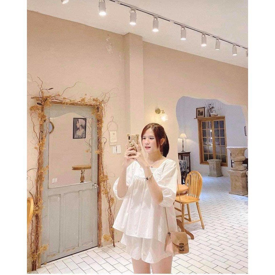SET ÁO THẮT NƠ NHẸ KÈM QUẦN XINH XẮN - BERA SET