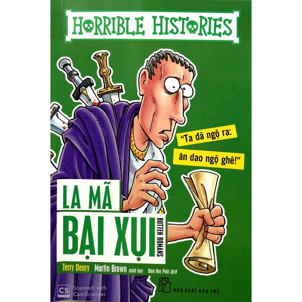 Sách - Horrible Histories - La Mã Bại Xụi - Terry Deary