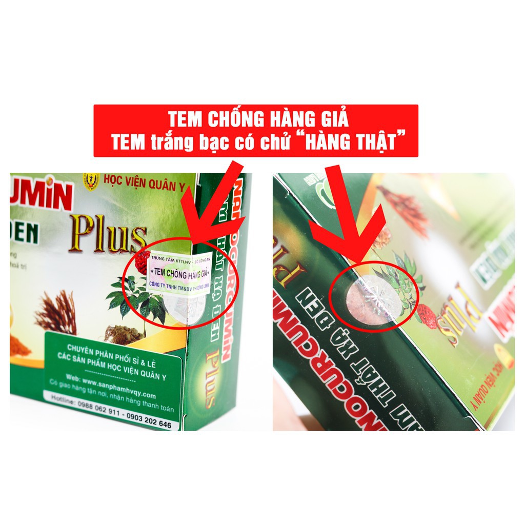 Tam Thất Xạ Đen Nano Curcumin Plus 💊 FREESHIP ️💊 Học Viện Quân Y | BigBuy360 - bigbuy360.vn