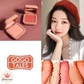 Phấn má Gogo tales Crafted Elegance Blusher sẵn gương xịn L1734