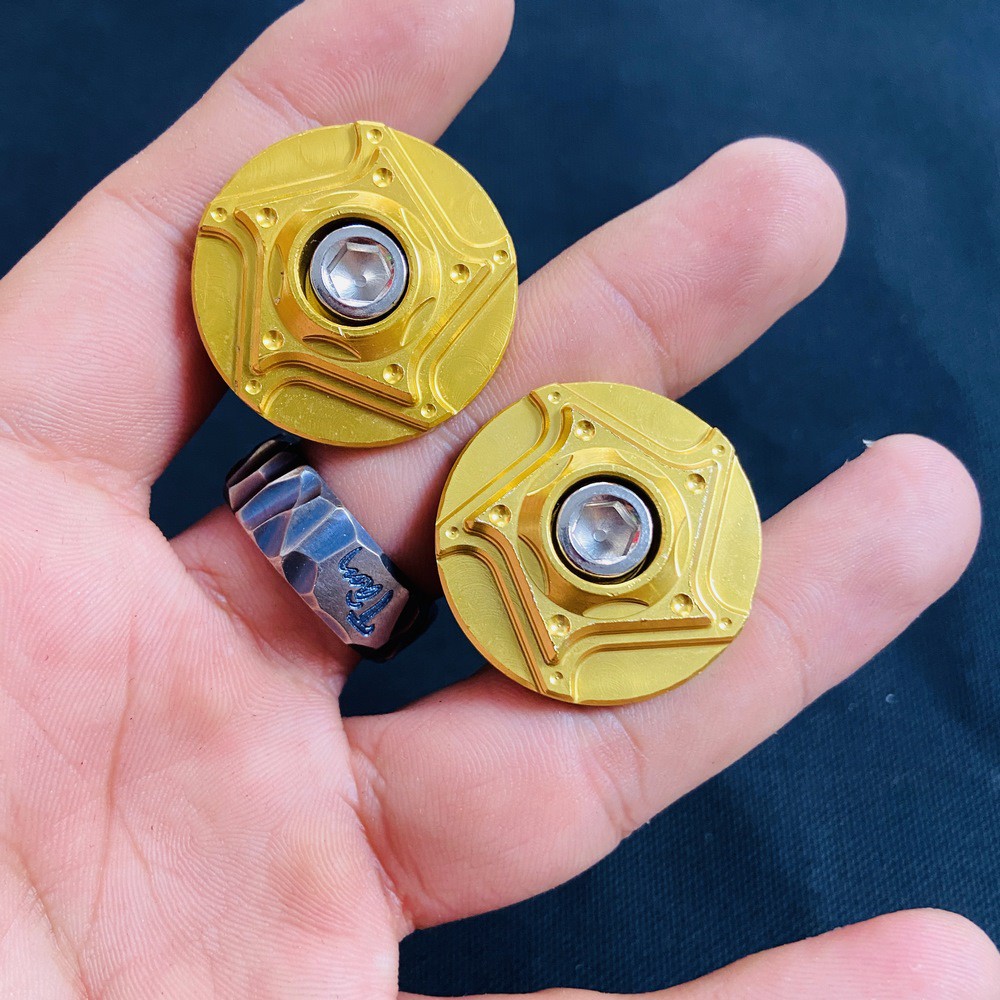 COMBO bao tay lái xe máy SPIDER và gù nhôm ngôi sao siêu cá tính