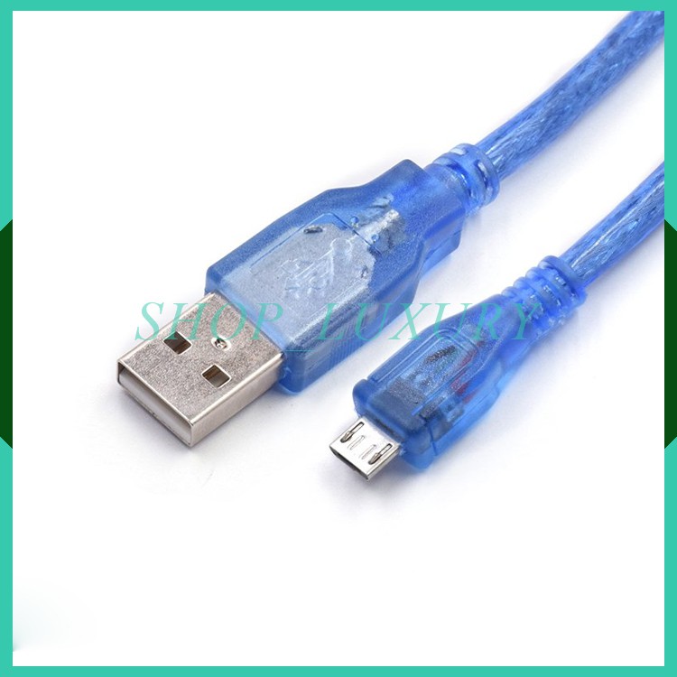 Dây Cáp Nạp Code Arduino Sạc Dữ Liệu MicroUsb Cao Cấp