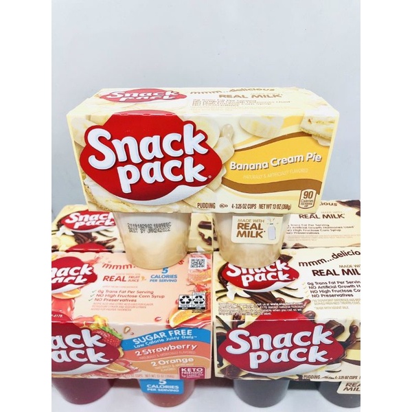 VÁNG SỮA SNACK PACK CHO BÉ TỪ 6M