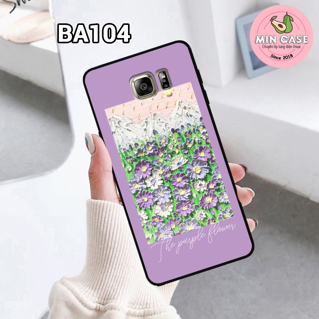 Ốp lưng SAMSUNG NOTE 4/ NOTE 5/ NOTE 7/ NOTE FE - Ốp lưng Samsung in hình hoa xinh xắn, vintage