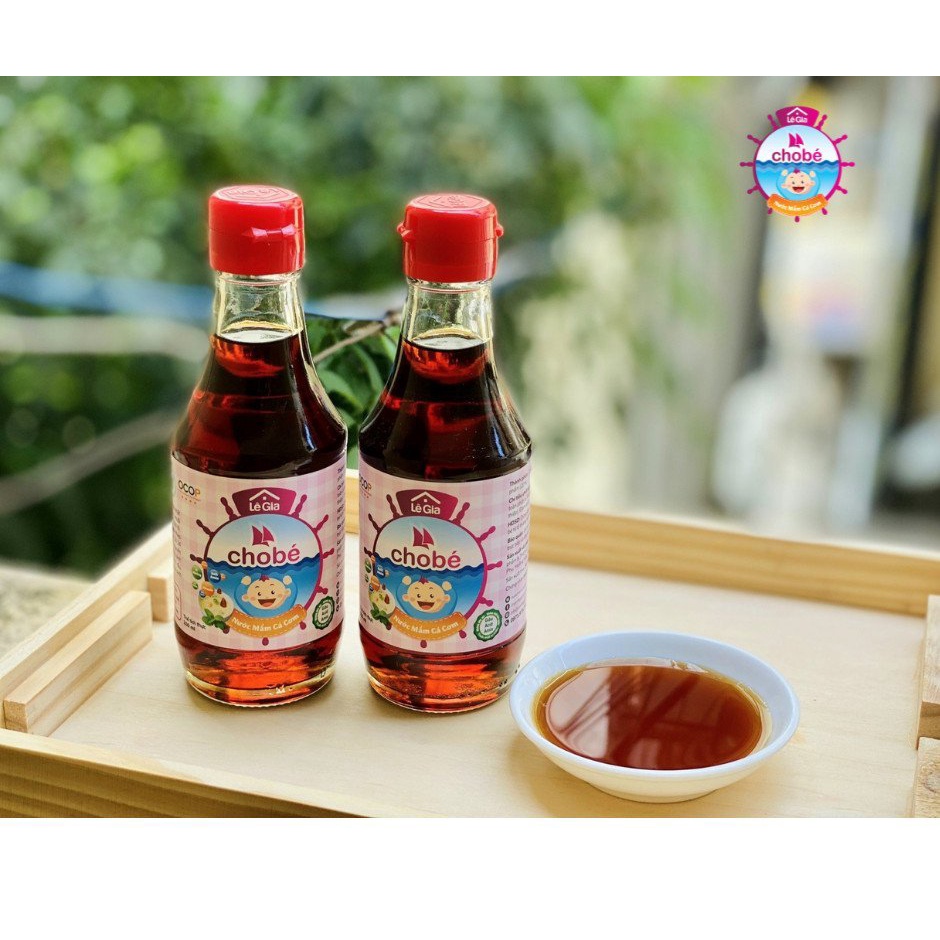 Nước mắm cho bé -Nước mắm Lê Gia cho bé ăn dặm bổ dưỡng giúp ăn ngon hơn 60ml/200ml date 4/2025