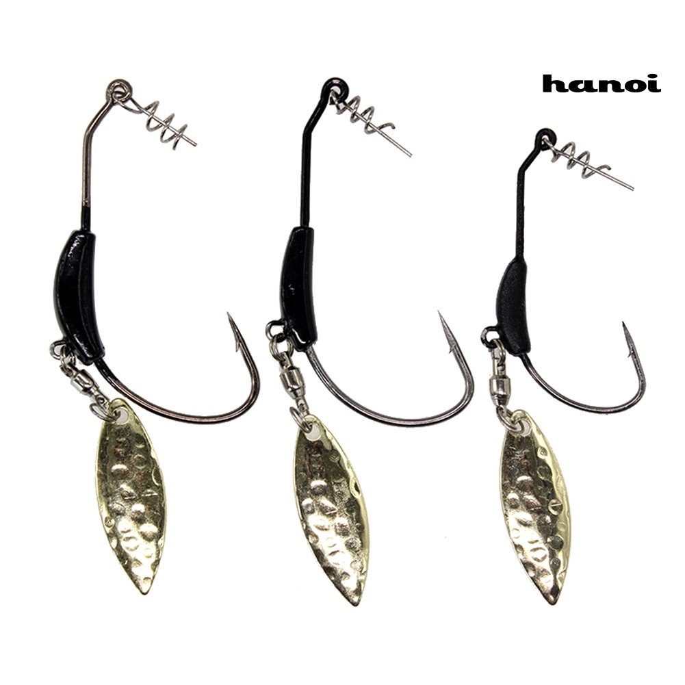 Mồi câu cá bằng sắt mềm đính sequin long lanh có chì đối trọng nhẹ