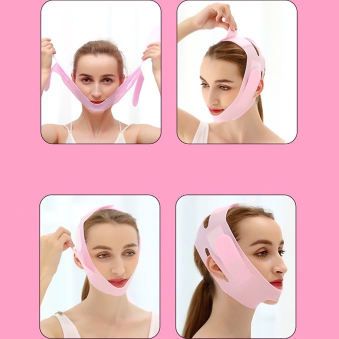 Băng Quấn Tạo Khuôn Mặt V-Line Bằng TPU Thoáng Khí Chất Lượng Cao
