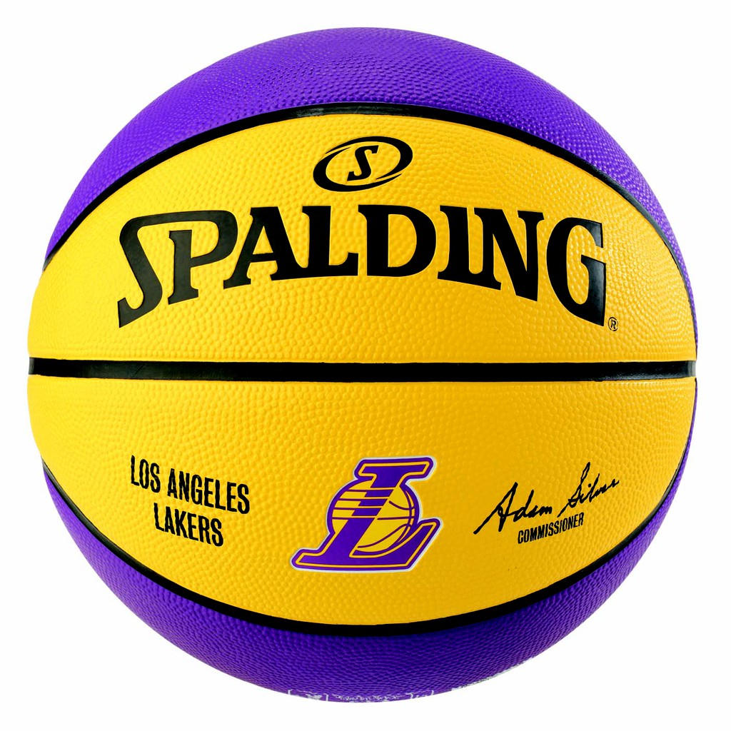 [Chính hãng] Bóng rổ Spalding Los Angeles Lakers - Outdoor Size 7