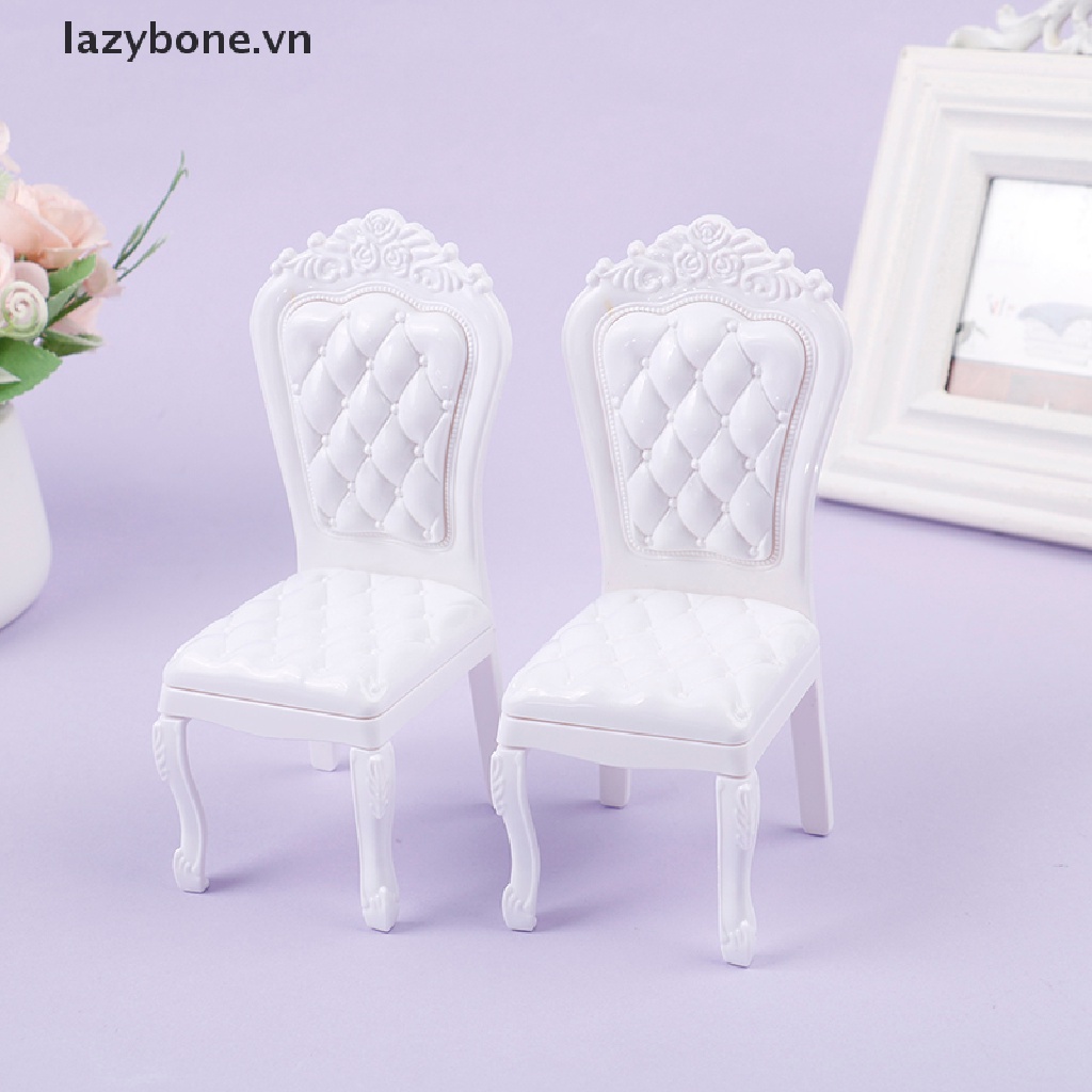 Mô hình ghế gỗ trang trí nhà búp bê tỉ lệ 1:6