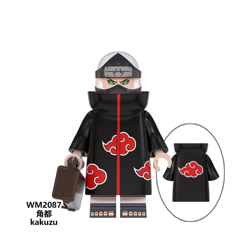 Mô Hình Đồ Chơi Lắp Ráp  Nhân Vật Naruto Wm6105 Sasuke Itachi