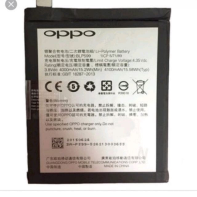 Pin oppo R7 plus BLP599 có bảo hành