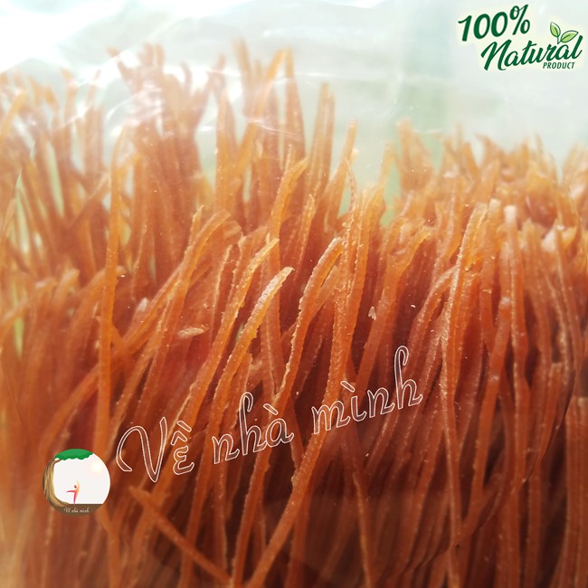 HỦ TIẾU GẠO LỨT ĐỎ HỮU CƠ TỰ NHIÊN 500G (hủ tiếu lức khô sợi nhỏ dùng cho người lớn, trẻ nhỏ,ăn chay, ăn kiêng giảm cân)