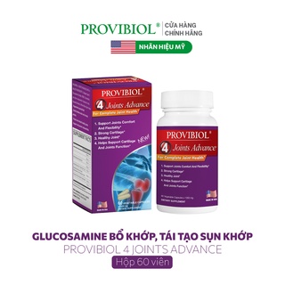 Glucosamine bổ khớp Provibiol 4 Joints Advance hộp 60 viên
