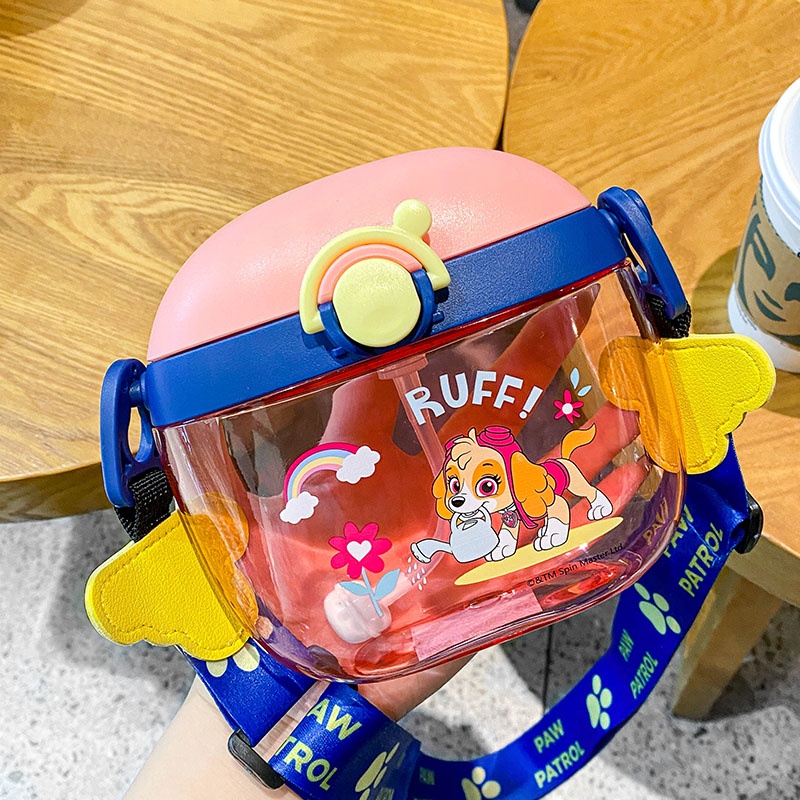 Bình Nước Có Ống Hút Tiện Dụng Cho Bé Mẫu Giáo