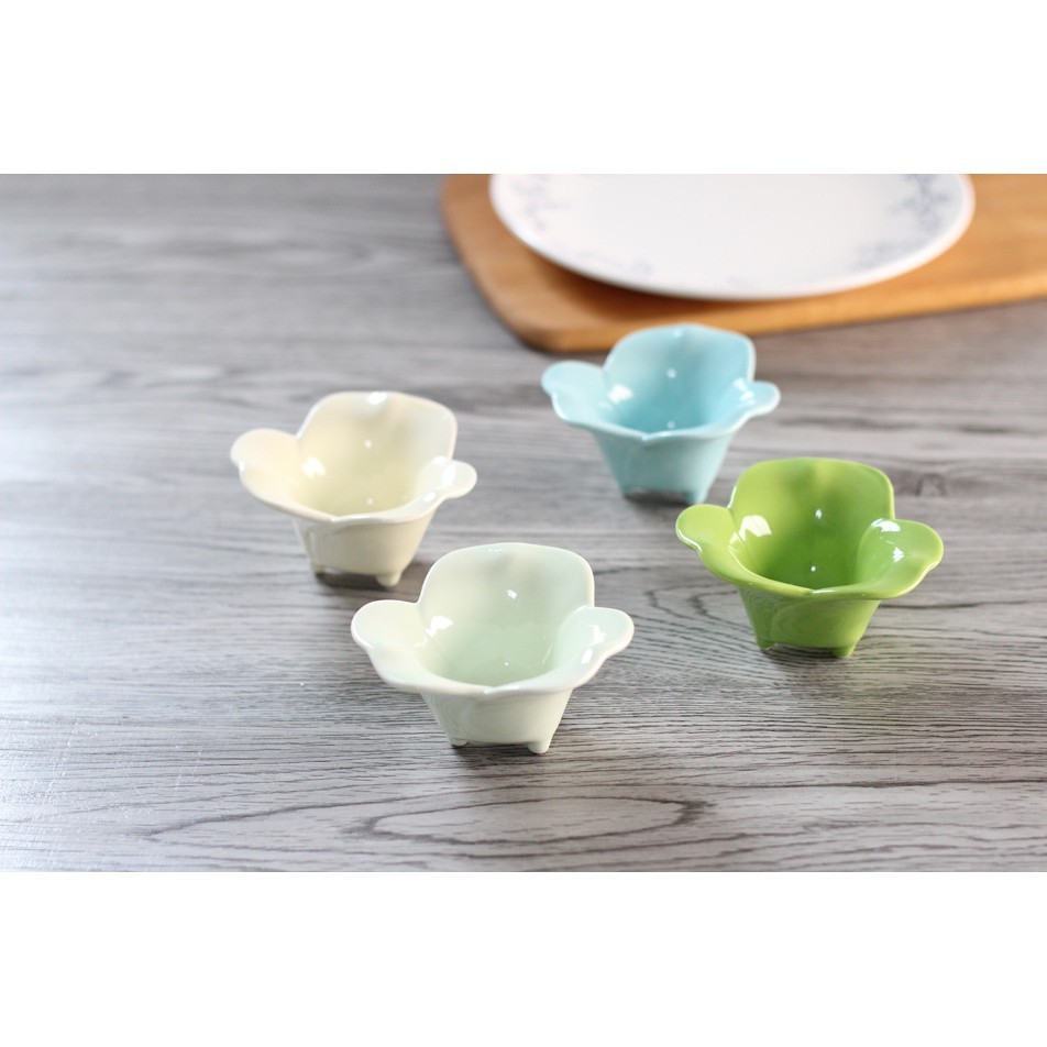 Bát ăn dặm hình tuyết liên hoa ( nhiều màu )