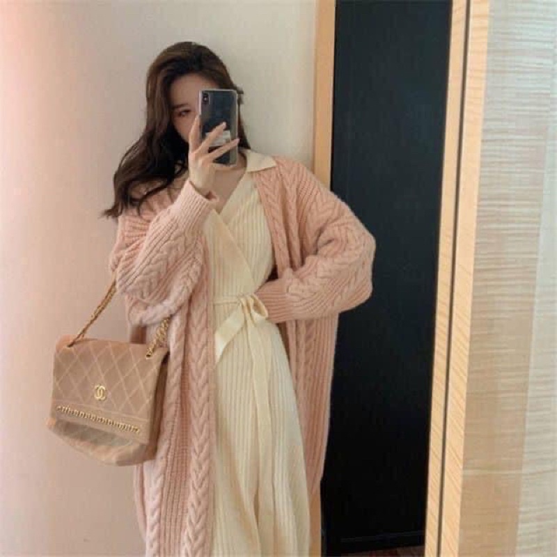 ÁO KHOÁC LEN DÁNG DÀI