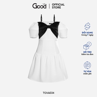 Váy Chữ A 2 Dây Nơ Cúp Ngực The Good/Felix Dress