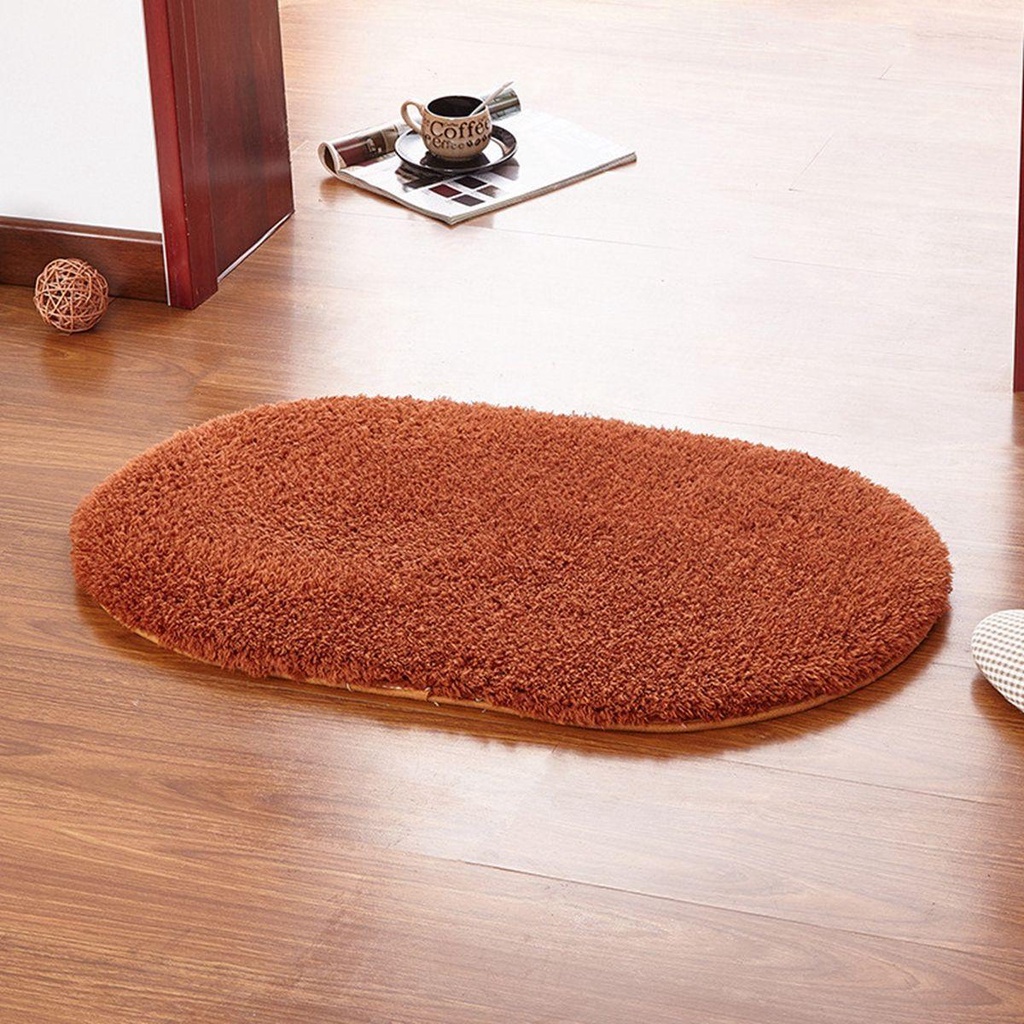PATRICIA Thảm Lót Sàn Lông Cừu San Hô Thấm Nước 40 * 60cm