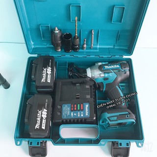 Máy vặn ốc máy bắt vít Makita 88V KÈM 2 PIN TẶNG BỘ ĐẦU CHUYỂN ĐỔI