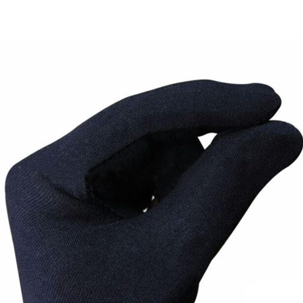 MXGOODS Bộ 4 Găng Tay Nylon Đàn Hồi Màu Đen Chuyên Nghiệp
