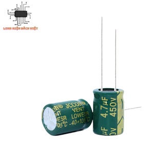 Tụ hóa 4.7uf 450v 8x12mm tần số cao