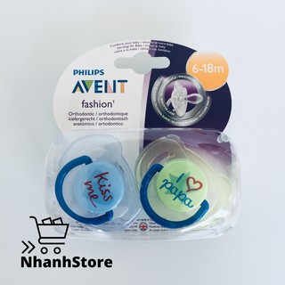 Ty Ngậm Philips Avent cho bé 6-18 tháng. Sản xuất tại Anh