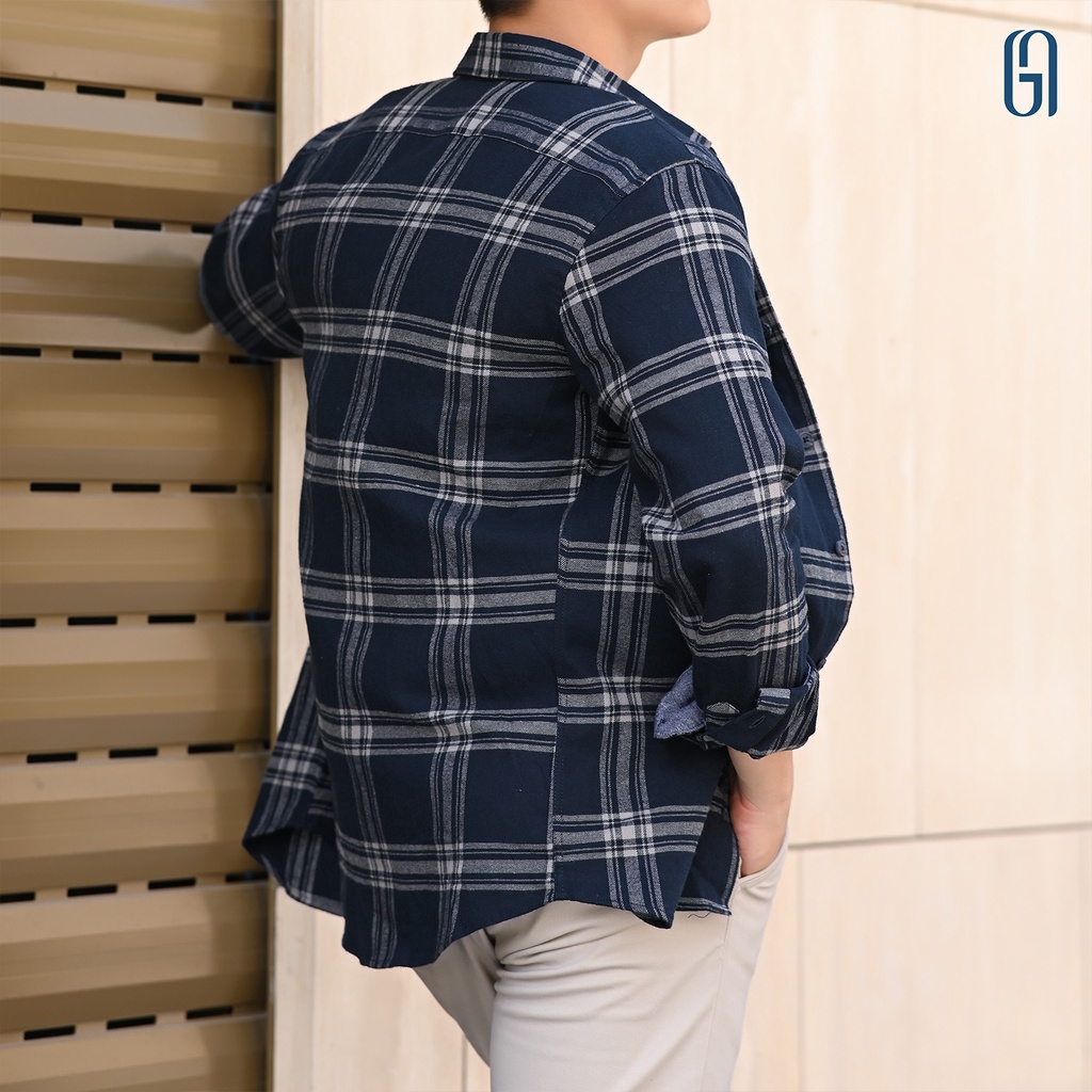 Áo sơ mi Flannel nam S22 Flannel Shirt nhiều màu, chất liệu mềm mại, dày dặn, giá tốt GM THE GMEN ELEGANT EST 2017