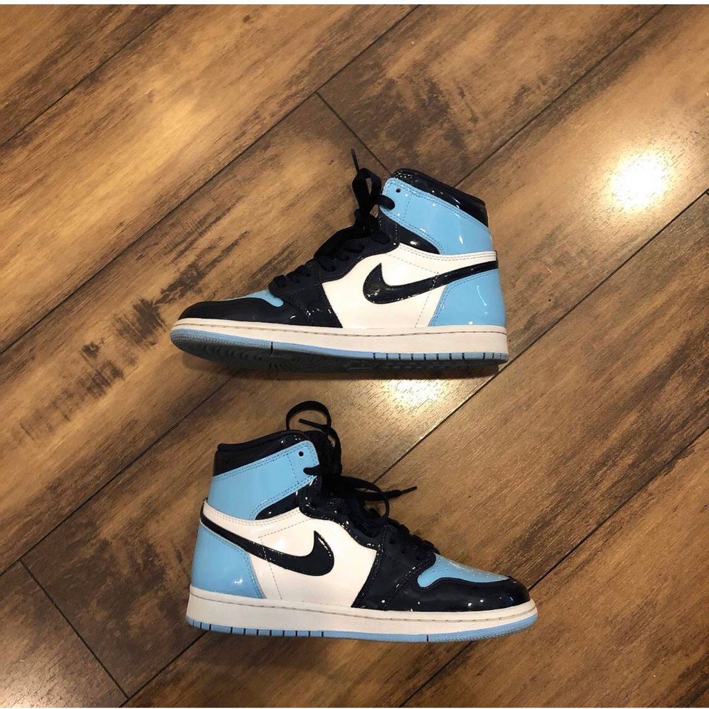 Giày Sneaker Nike Air Jordan 1 UNC Blue chill hàng siêu cấp