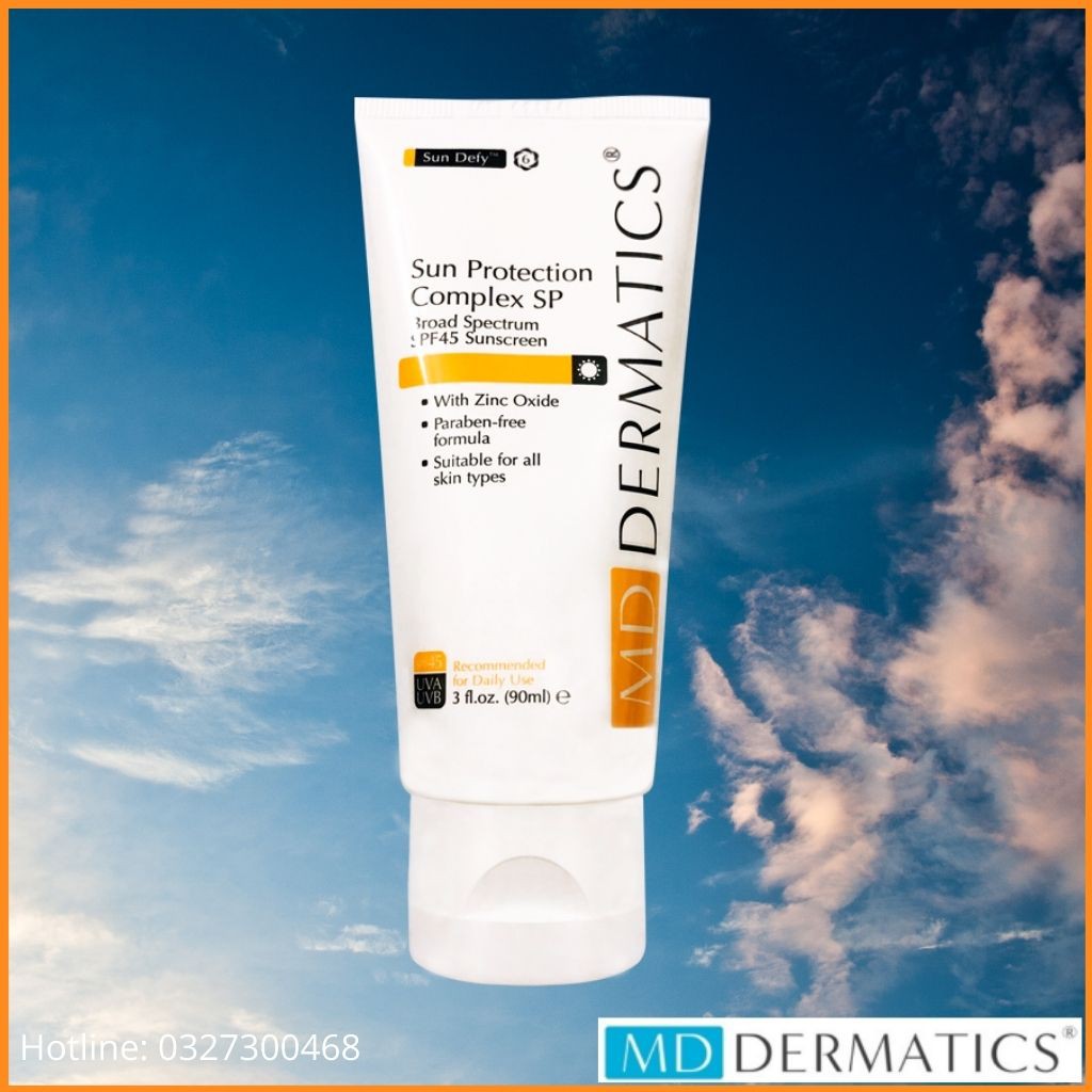 [RẺ HƠN HOÀN TIỀN] Kem chống nắng F45 MD Dermatics lọc 95% các tia UV xâm nhập, kéo dài thời gian chống nắng đến 08h